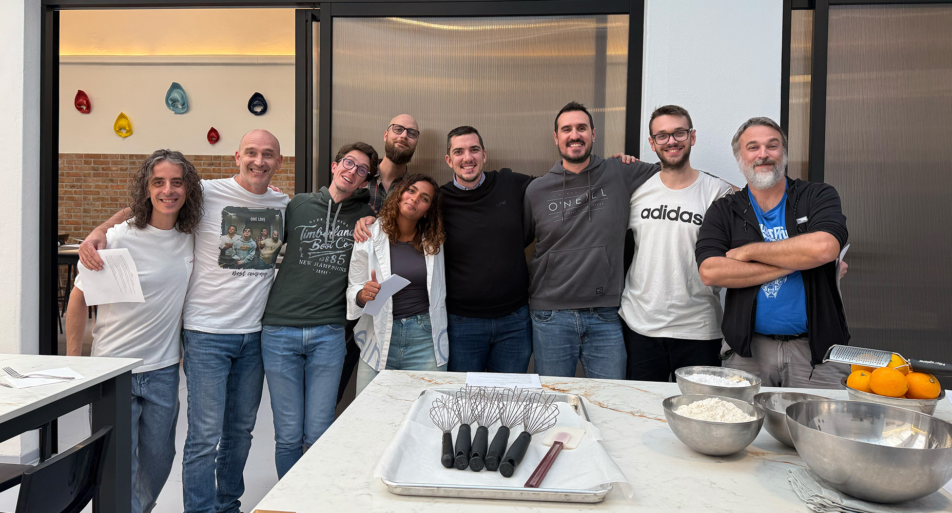 Cooking team building